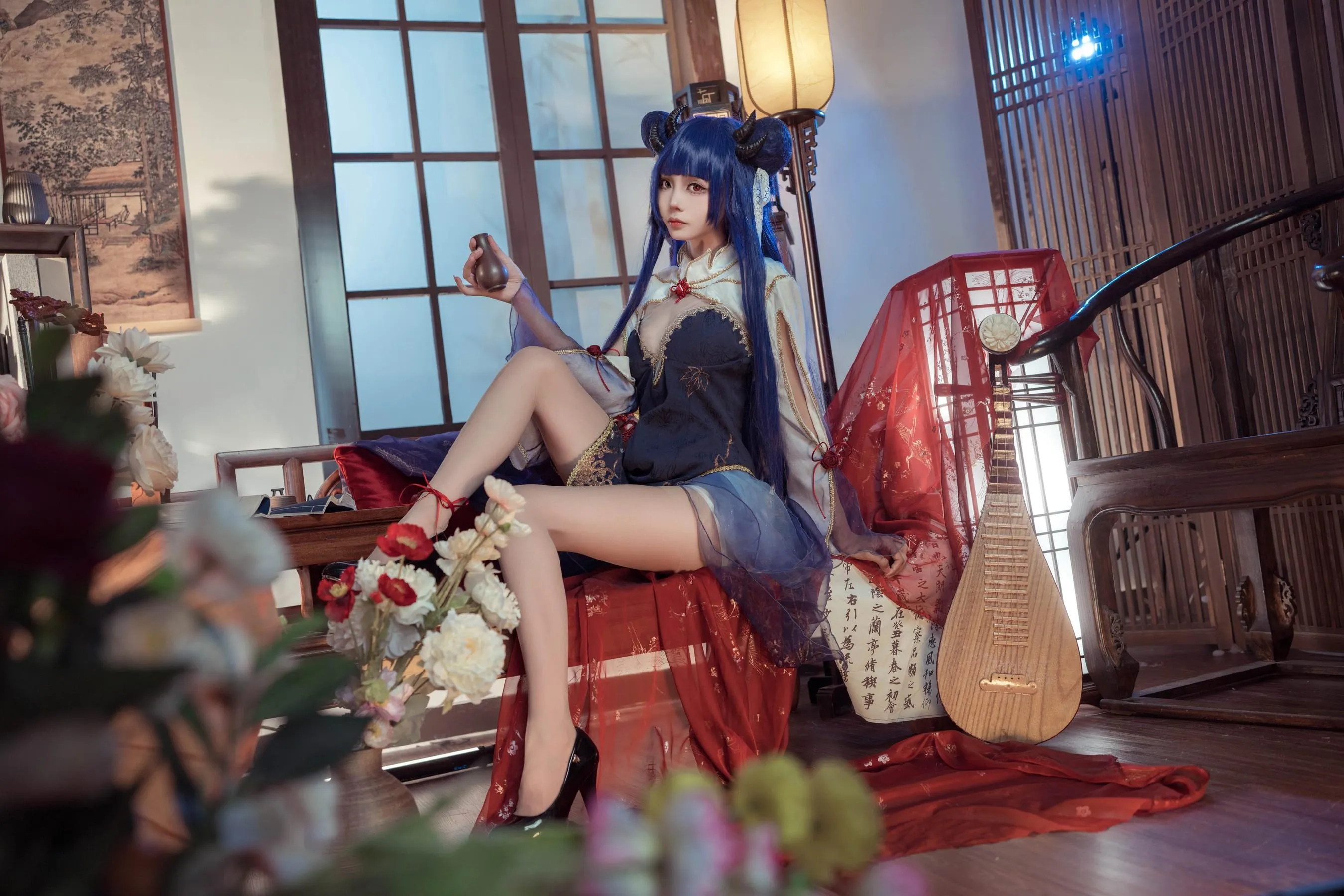 艾西Aiwest – NO.06 伊吹新年旗袍 [35P]插图6